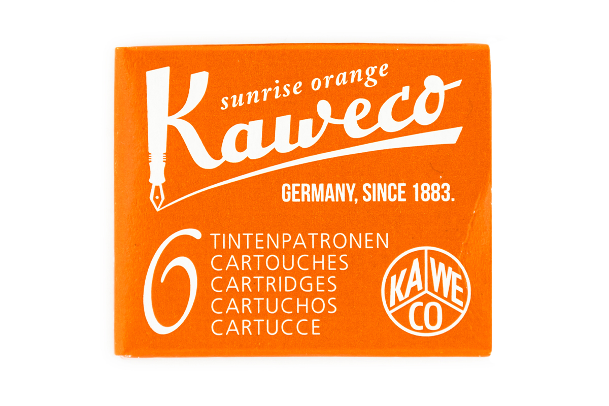 Kaweco Inktpatronen Sunrise Orange